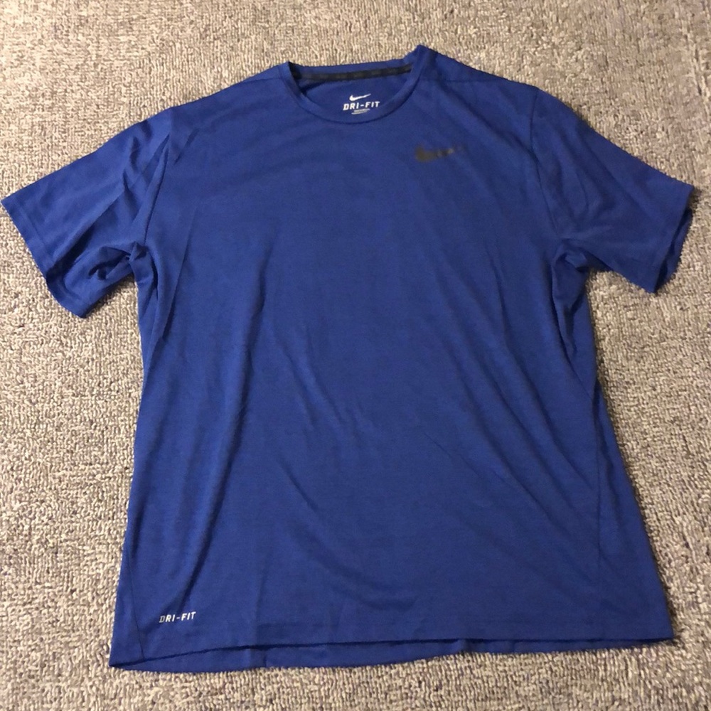 Nike Men’s Blue Dri-Fit Shirt - XL NWOT